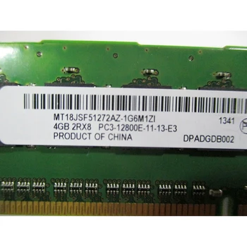 1 Шт. Для MT RAM 4 ГБ 4G 2RX8 PC3-12800E DDR3 1600 UDIMM ECC MT18JSF51272AZ-1G6 Оперативная Память Быстрая доставка Высокое Качество