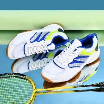 2023 Новых мужских и женских противоскользящих дышащих ботинок для бадминтона, уличных теннисных туфель, мужских ботинок для настольного тенниса