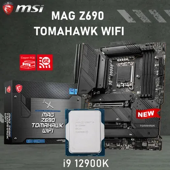 Материнская плата DDR5 MSI MAG Z690 TOMAHAWK WIFI DDR5 с процессором Intel Core i9 12900 K LGA 1700 PCI-E 5.0 ATX Mystic Light Новая