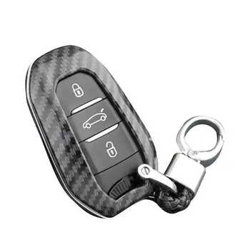 Чехол для ключей Peugeot 508 2019-2020 3008 5008 2017-2019 C3 C4 C5 DS4 DS5 DS3 DS7 Чехол для дистанционного ключа Автомобиля чехол Брелок